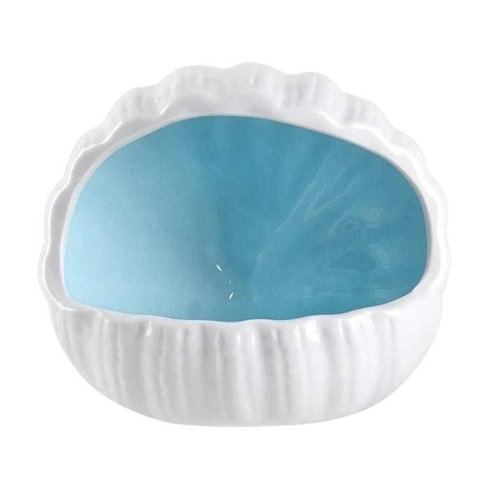 MC MEICHUANG Cute Betta Fish Tank Accessory Decorations Ceramic Conch Shell-Shap