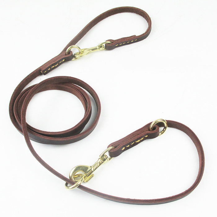 Multifunctional Dog Leash with Double Copper