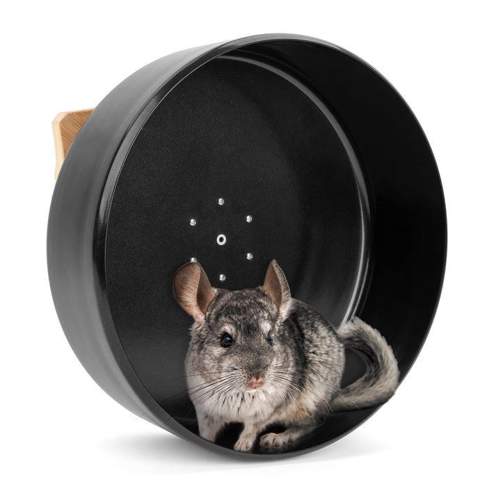 Niteangel Silent Chinchilla Exercise Wheel - 13.8 Large Activity Running Small A